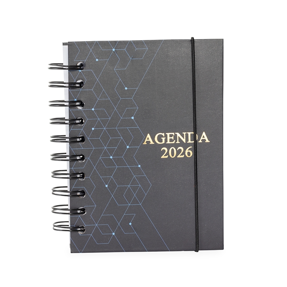AGENDA DIÁRIA 2026 WIRE-O